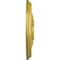 Ekena Millwork Edinburgh Ceiling Medallion (Fits Canopies up to 5 1/8"), 18 1/8"OD x 3 1/2"ID x 2 3/4"P, Rich Gold CM18ED1RGS - alternate 3